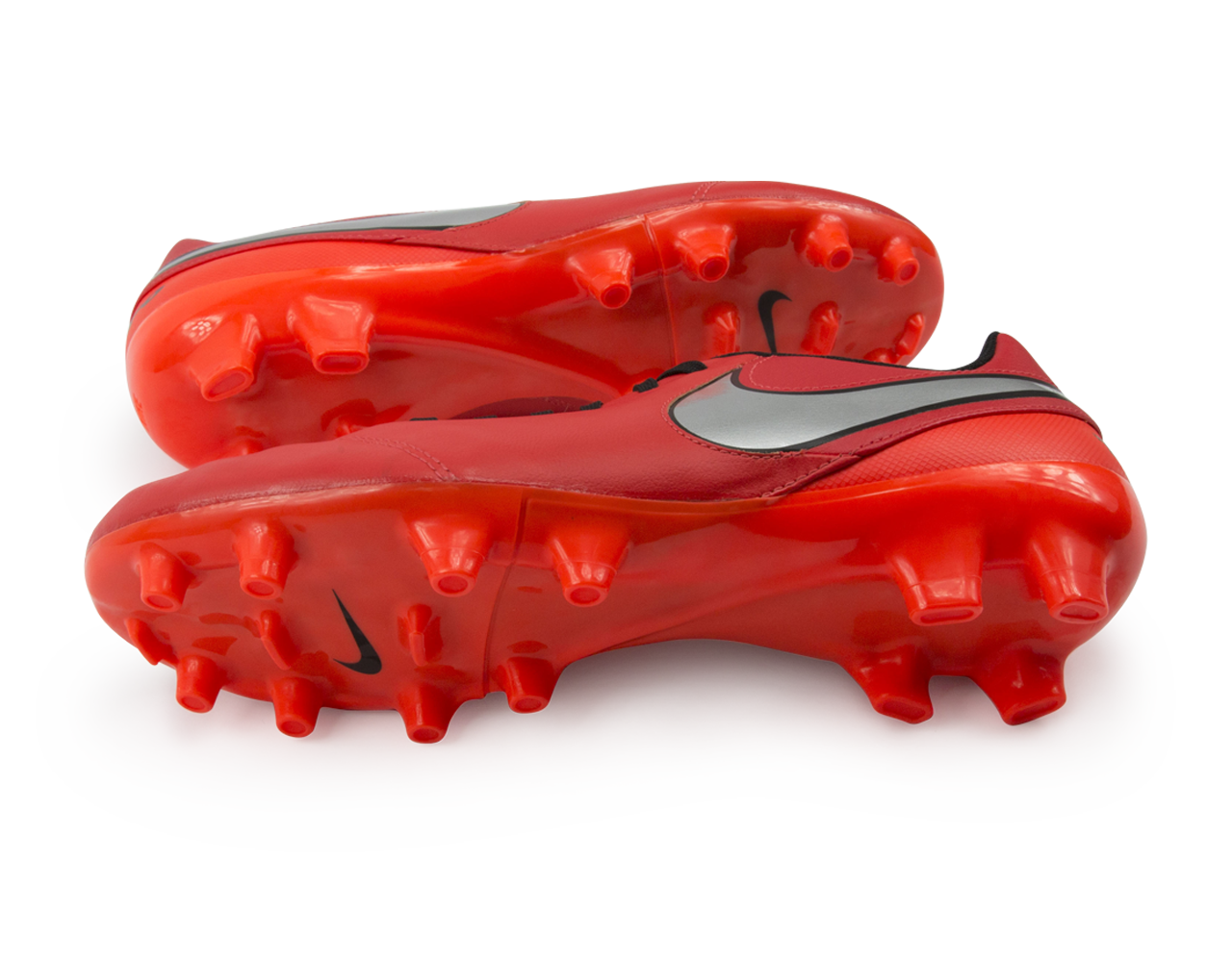 Nike Men's Tiempo Genio Leather FG Light Crimson/Metallic Silver/Total Crimson