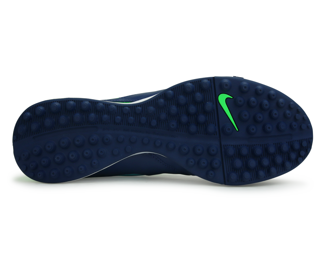 Nike Men's TiempoX Genio II Turf Shoes Costal Blue/Polarized Blue/Rage Green