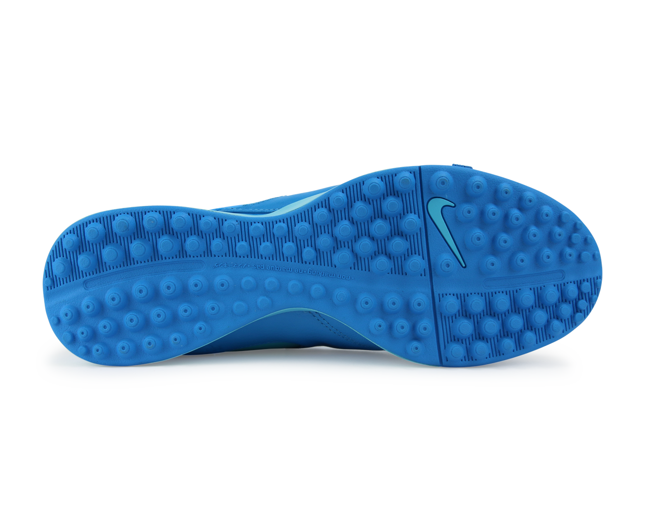 Nike Men's Tiempo Genio II Turf Soccer Shoes Blue Glow/Polarized Blue/Soar