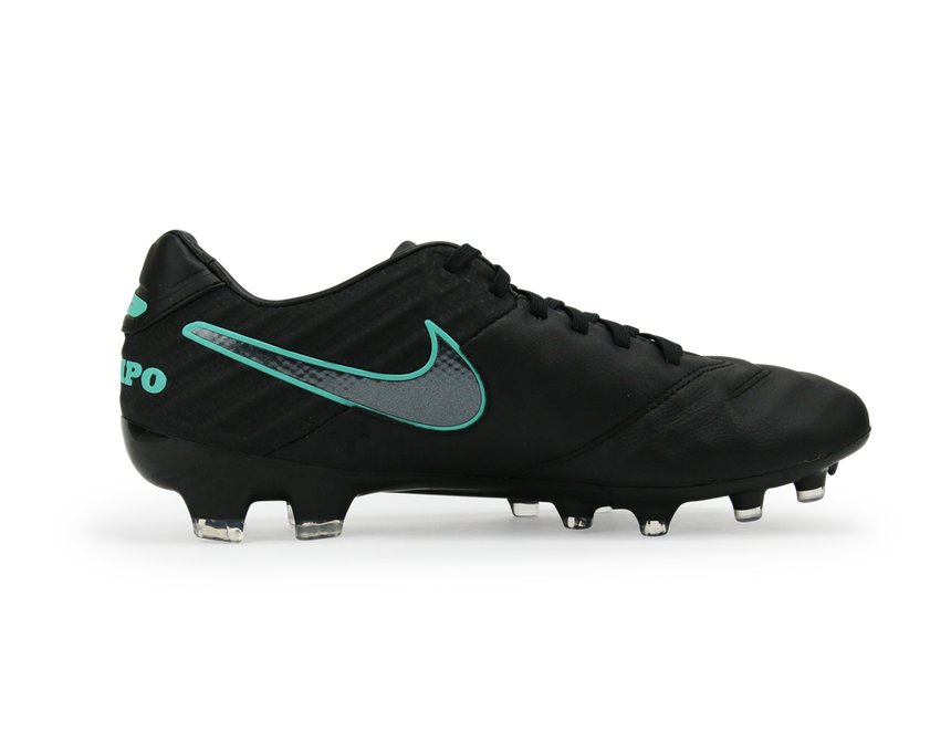 Nike Men's Tiempo Legacy II FG Black/Hyper Turqouise