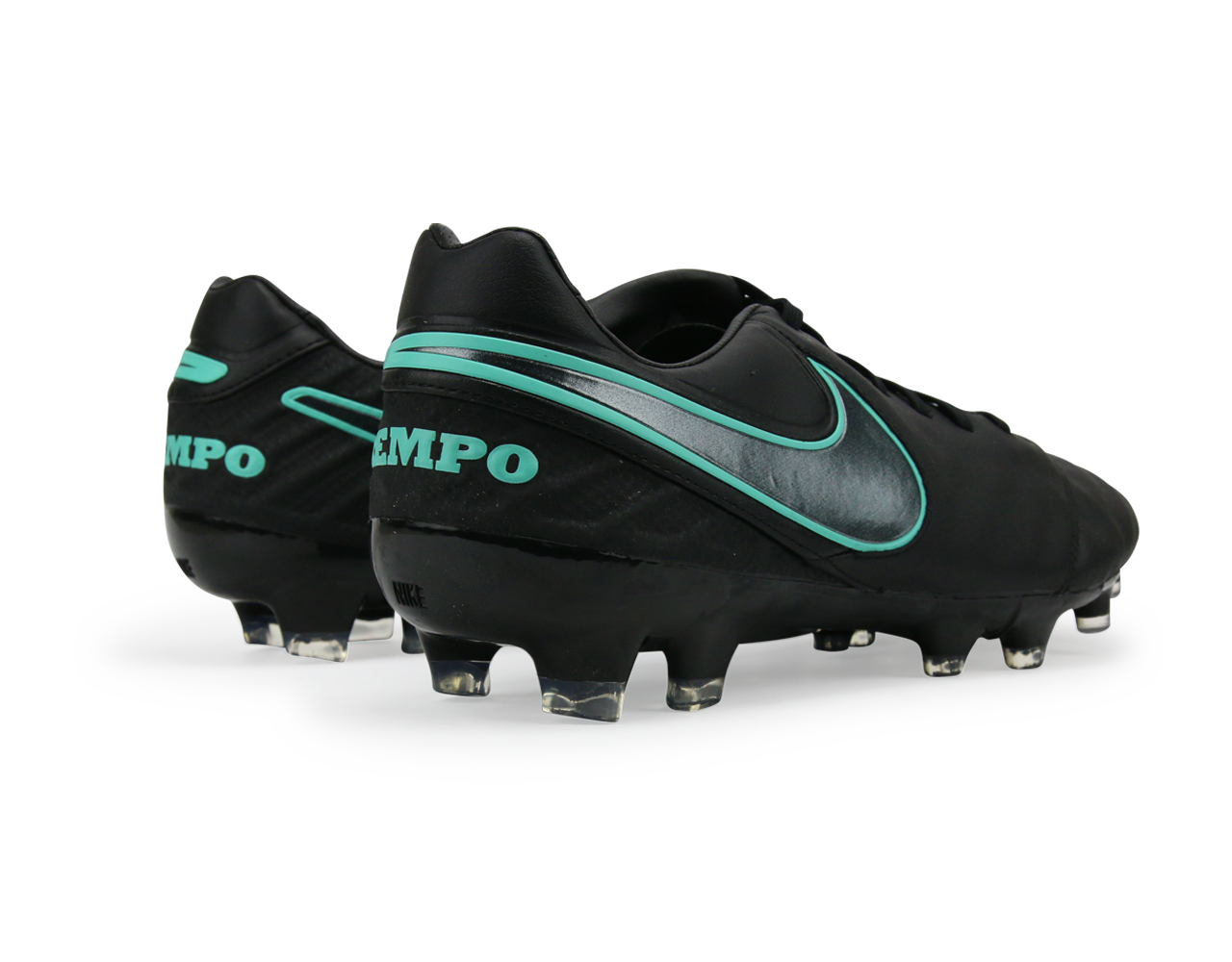Nike Men's Tiempo Legacy II FG Black/Hyper Turqouise