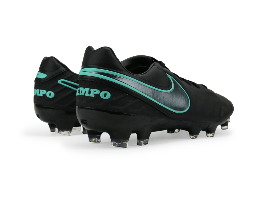 Nike Men's Tiempo Legacy II FG Black/Hyper Turqouise
