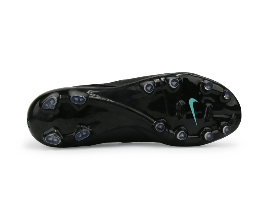 Nike Men's Tiempo Legacy II FG Black/Hyper Turqouise