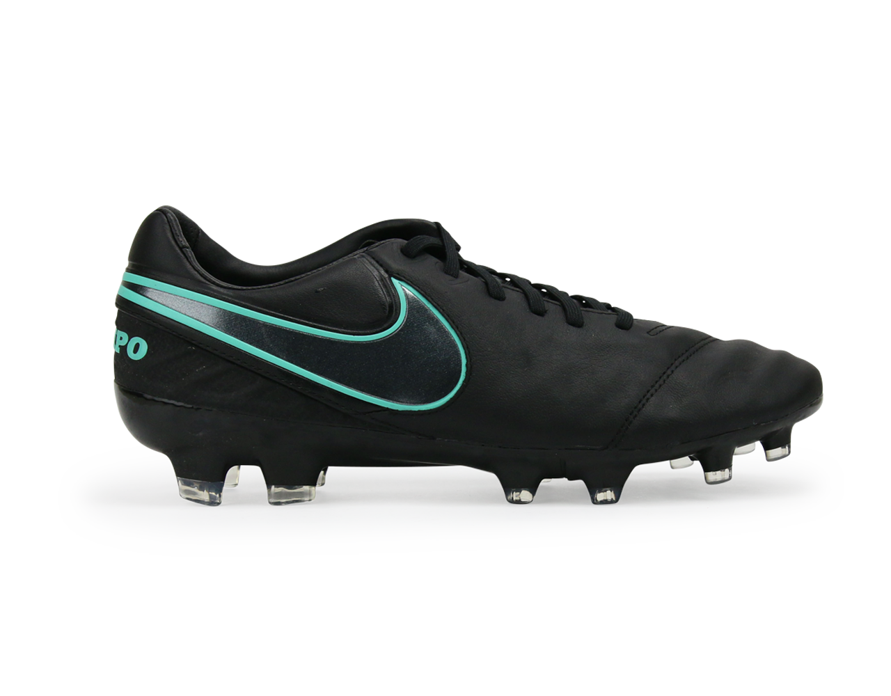 Nike Men's Tiempo Legacy II FG Black/Hyper Turqouise