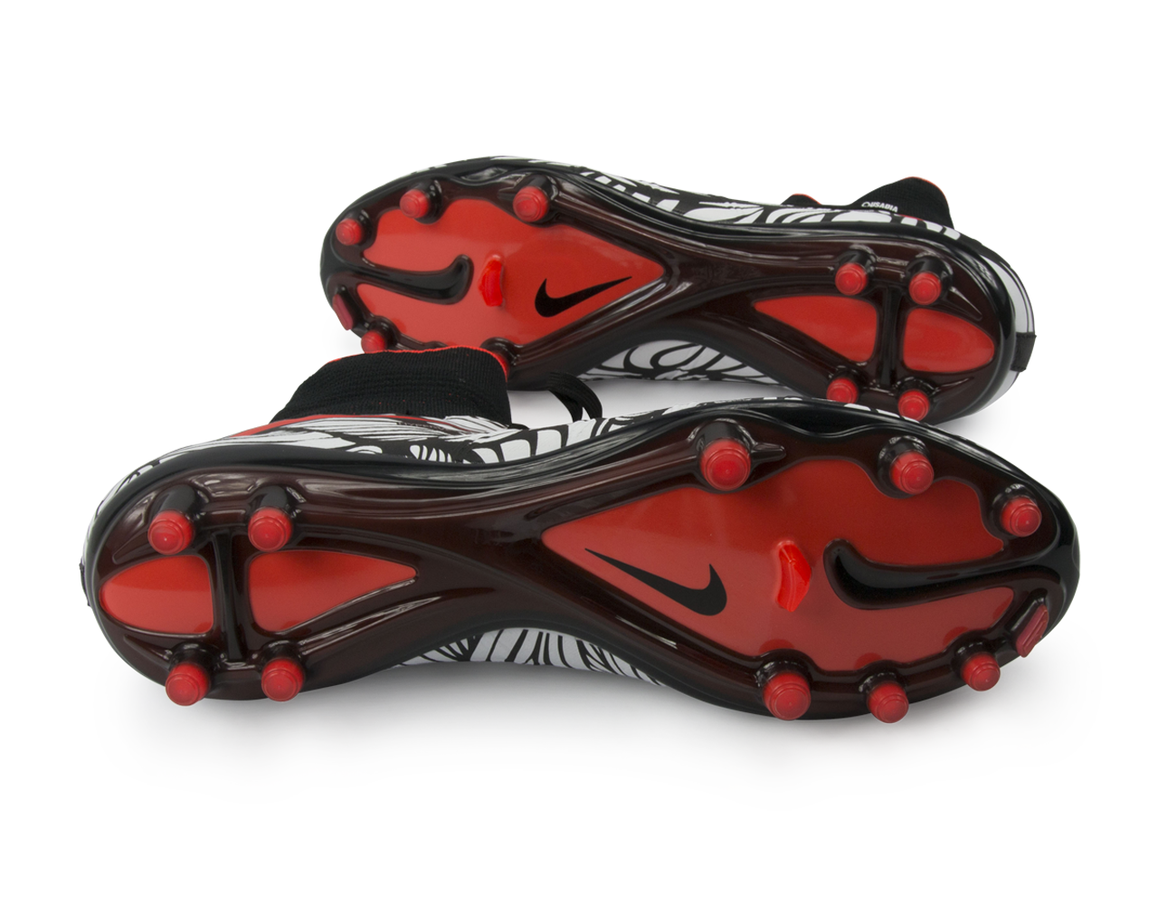 Nike Men's Hypervenom Phantom II NJR FG Black/Bright Crimson/White