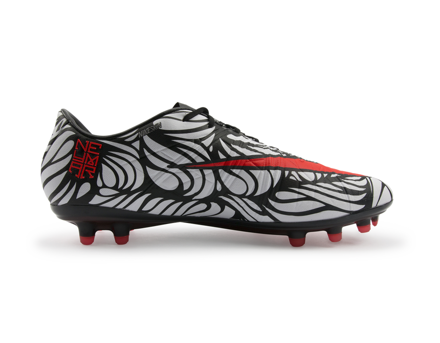 Nike Men's Hypervenom Phinish NJR FG Black/Bright Crimson/White