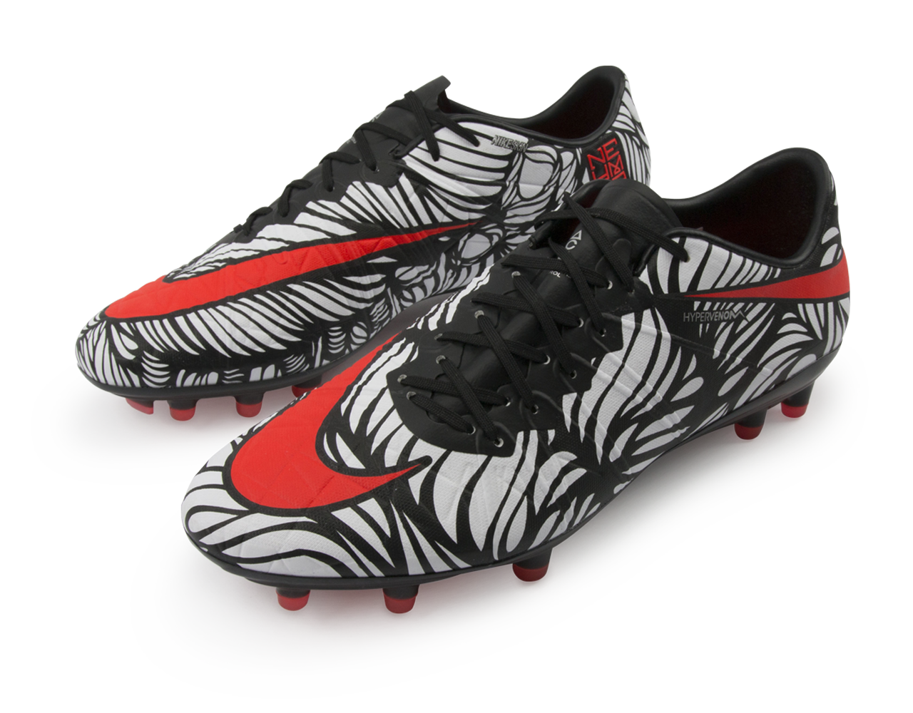 Nike Men's Hypervenom Phinish NJR FG Black/Bright Crimson/White