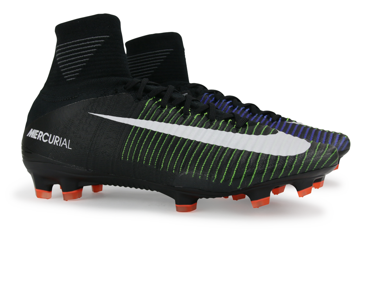 Nike Men's Mercurial Superfly V FG Black/White/Electric Green