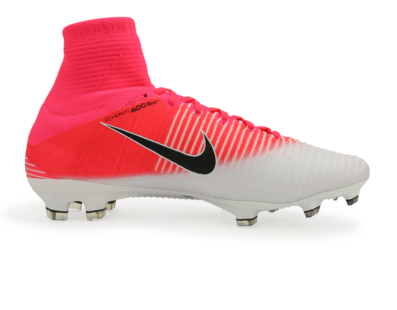 Nike Men's Mercurial Superfly V FG Racer Pink/Black/White