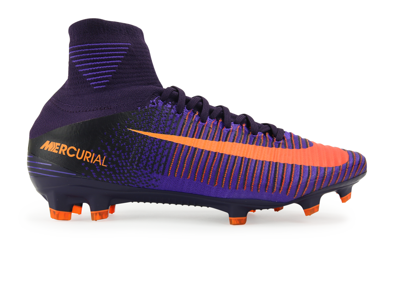 Nike Men's Mercurial Superfly V FG Purple Dynasty/Bright Citrus/Hyper Grape