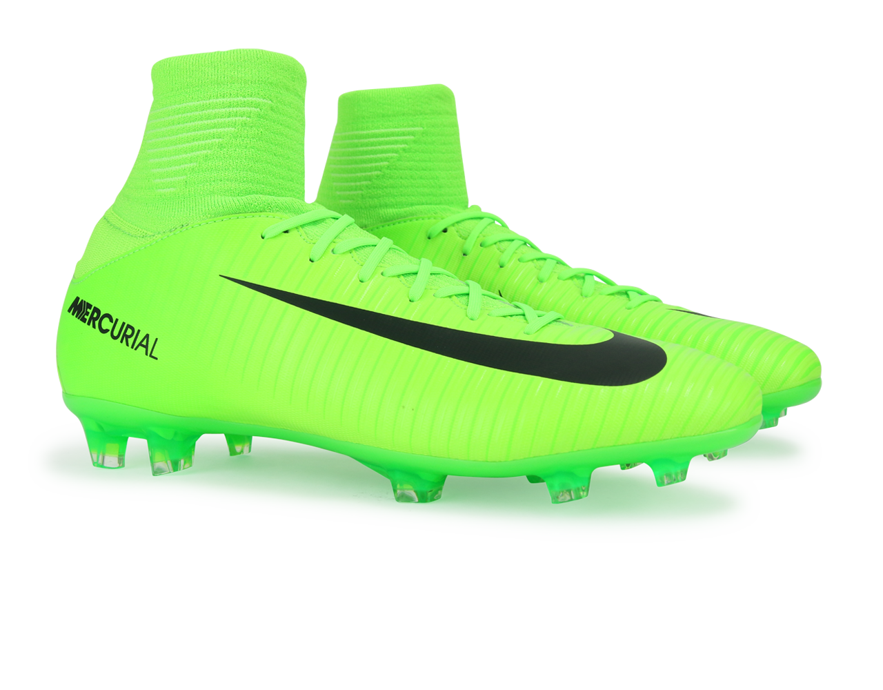 Nike Kids Mercurial Superfly V FG Electric Green/Black/Flash Lime