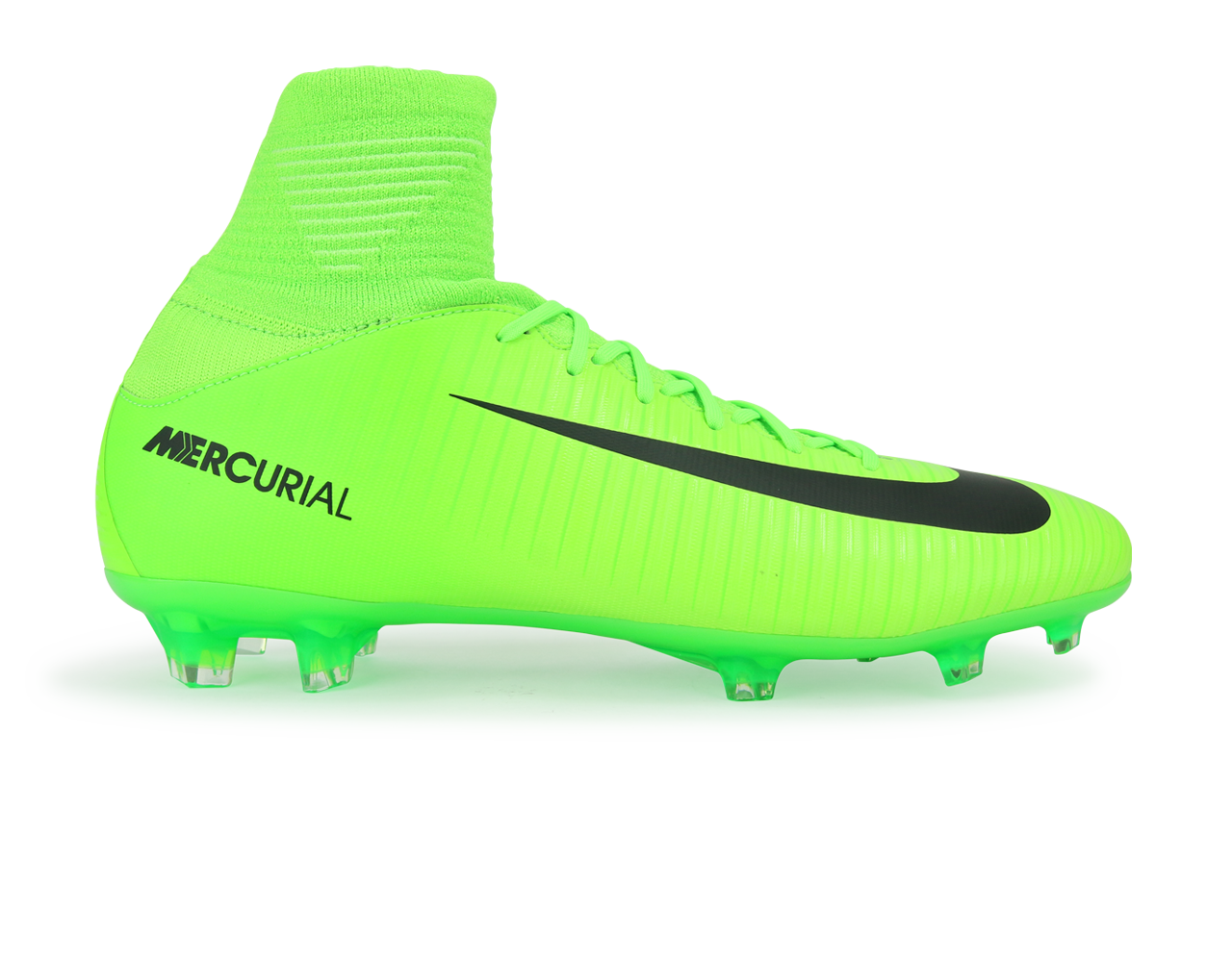 Nike Kids Mercurial Superfly V FG Electric Green/Black/Flash Lime