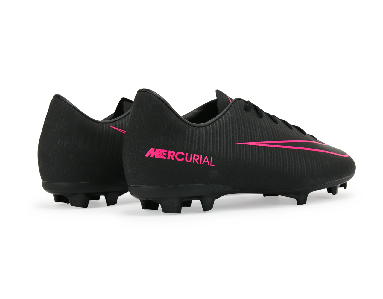 Nike Kids Mercurial Vapor XI FG Black/Black/Pink Blast