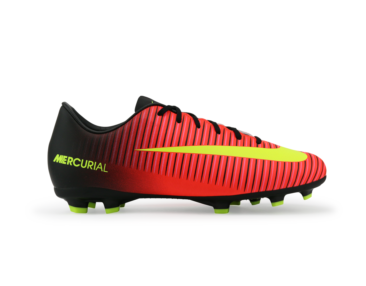 Nike Kids Mercurial Vapor XI FG Total Crimson/Volt Black/Pink Blast