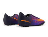 Nike Kids MercurialX Victory VI Turf Soccer Shoes Pure Dynasty/Bright Citrus/Hyper Grape