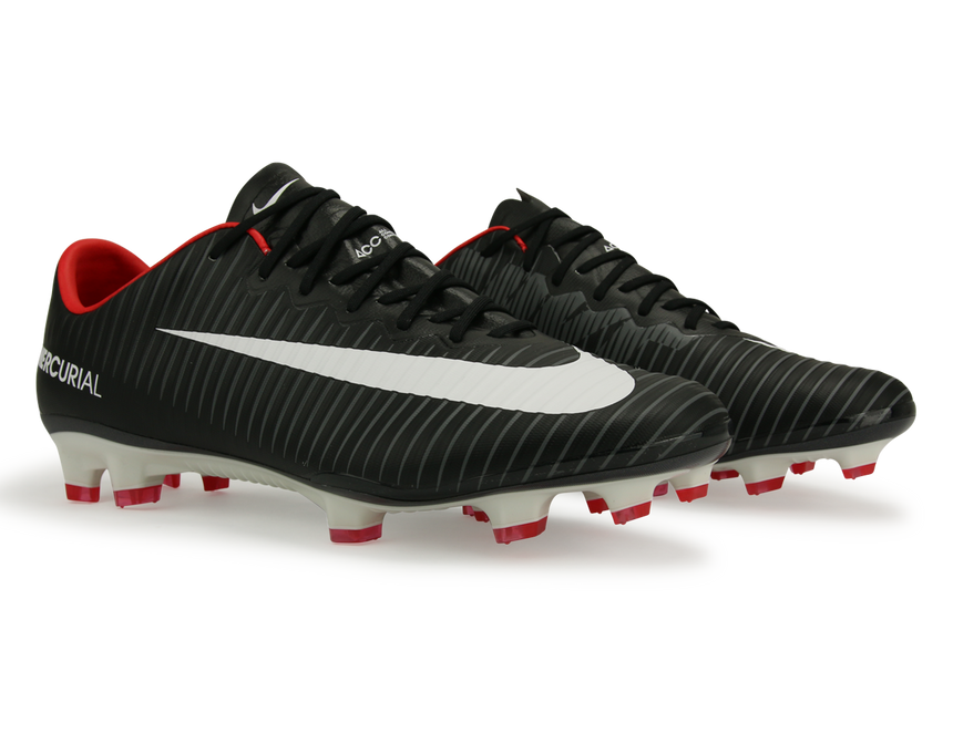 Nike Men's Mercurial Vapor XI FG Black/White/Dark Grey