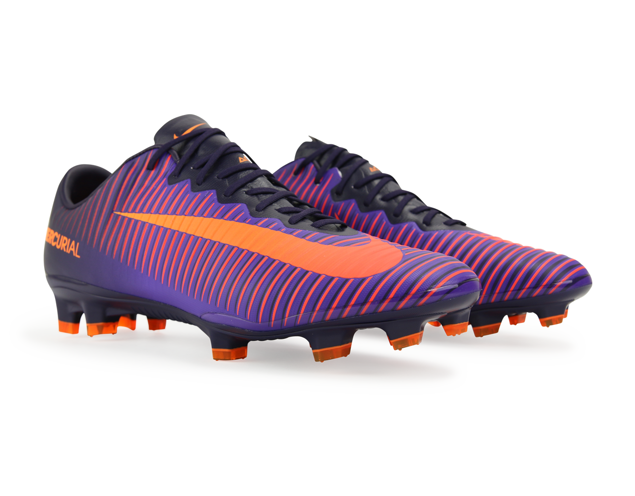 Nike Men's Mercurial Vapor XI FG Purple Dynasty/Bright Citrus/Hyper Grape