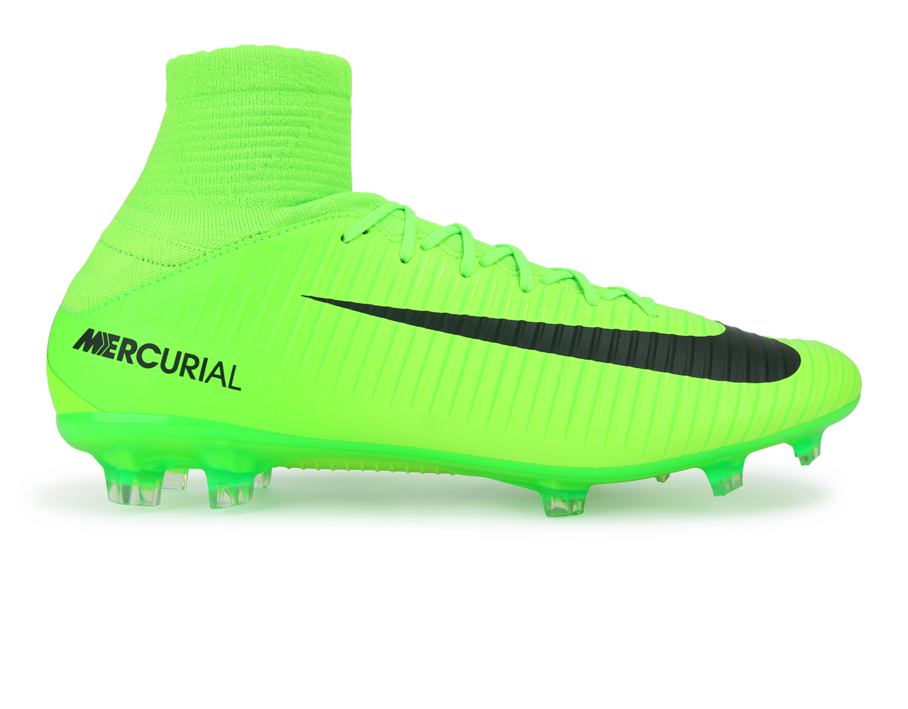 Nike Men's Mercurial Veloce III Dynamic Fit FG Electric Green/Black/Flash Lime