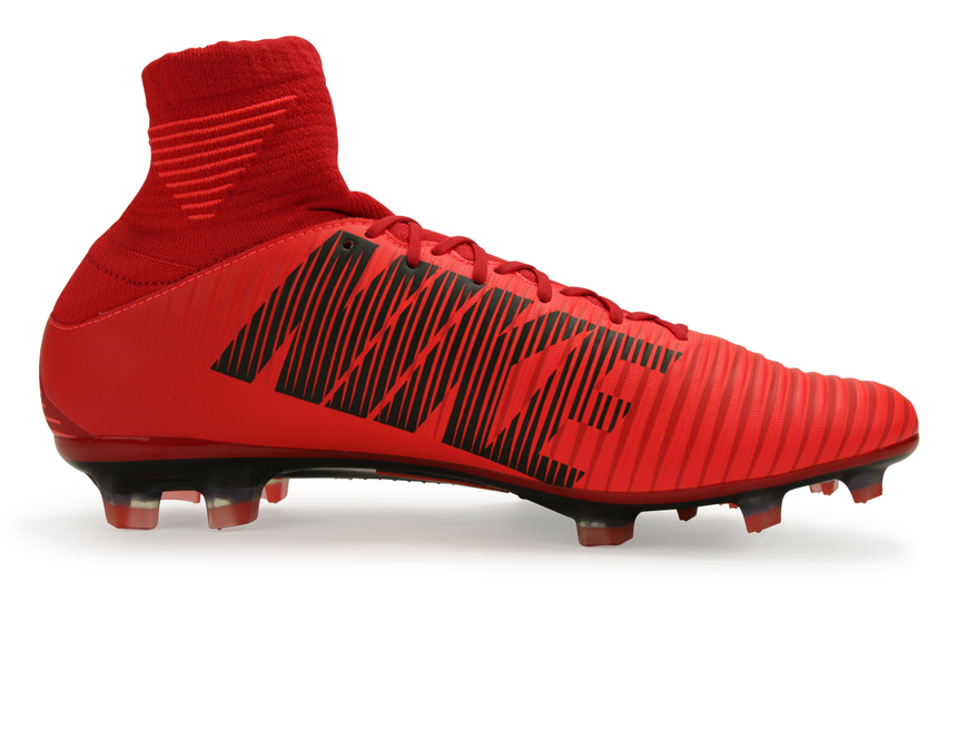Nike Men's Mercurial Veloce III Dynamic Fit FG University Red/Black