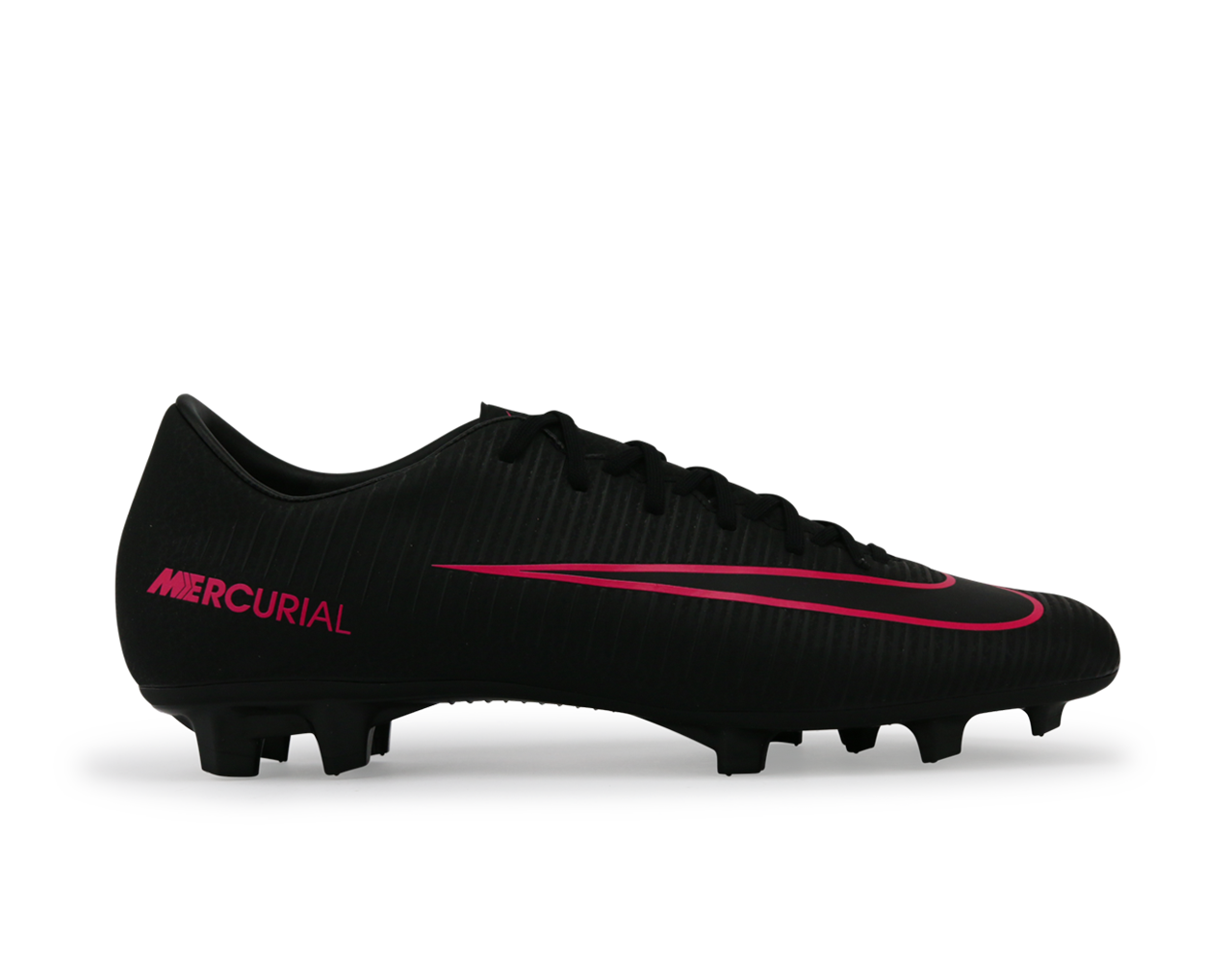 Nike Men's Mercurial Victory VI FG Black/Black/Pink Blast