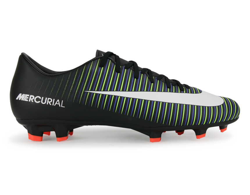 Nike Men's Mercurial Victory VI FG Black/White/Electric Green
