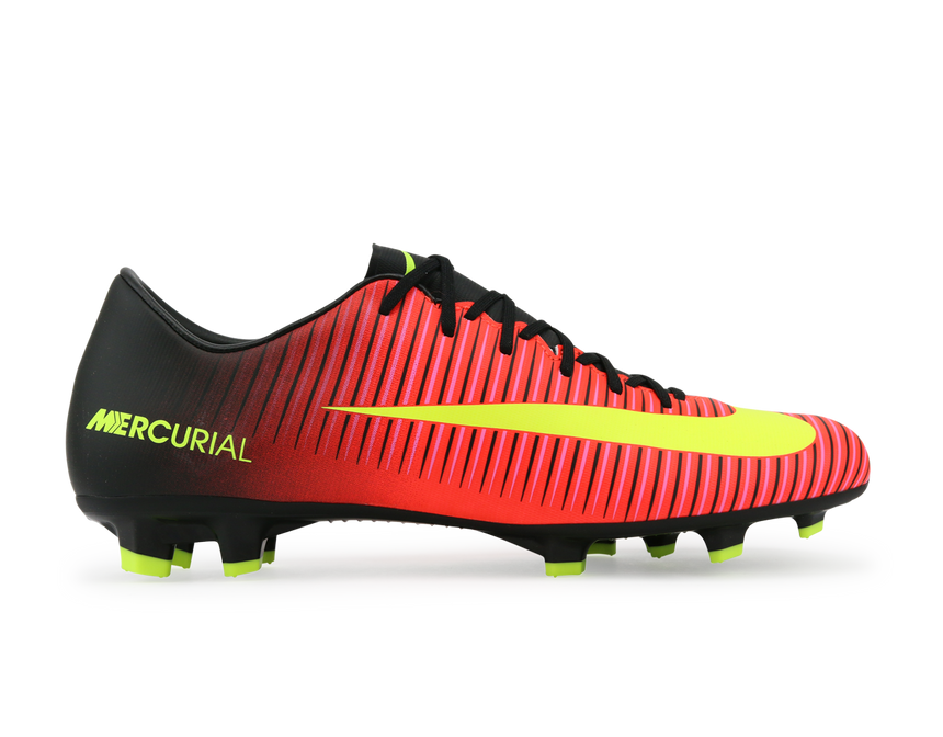 Nike Men's Mercurial Victory VI FG Total Crimson/Volt Black/Pink Blast