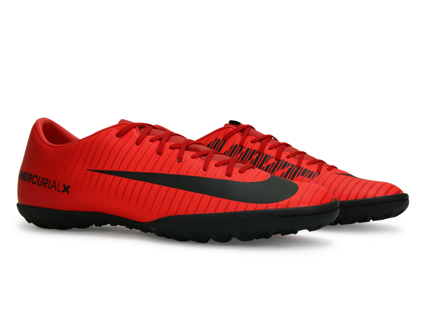 Nike Men's MercurialX Victory Turf Soccer Shoes University Red/Black