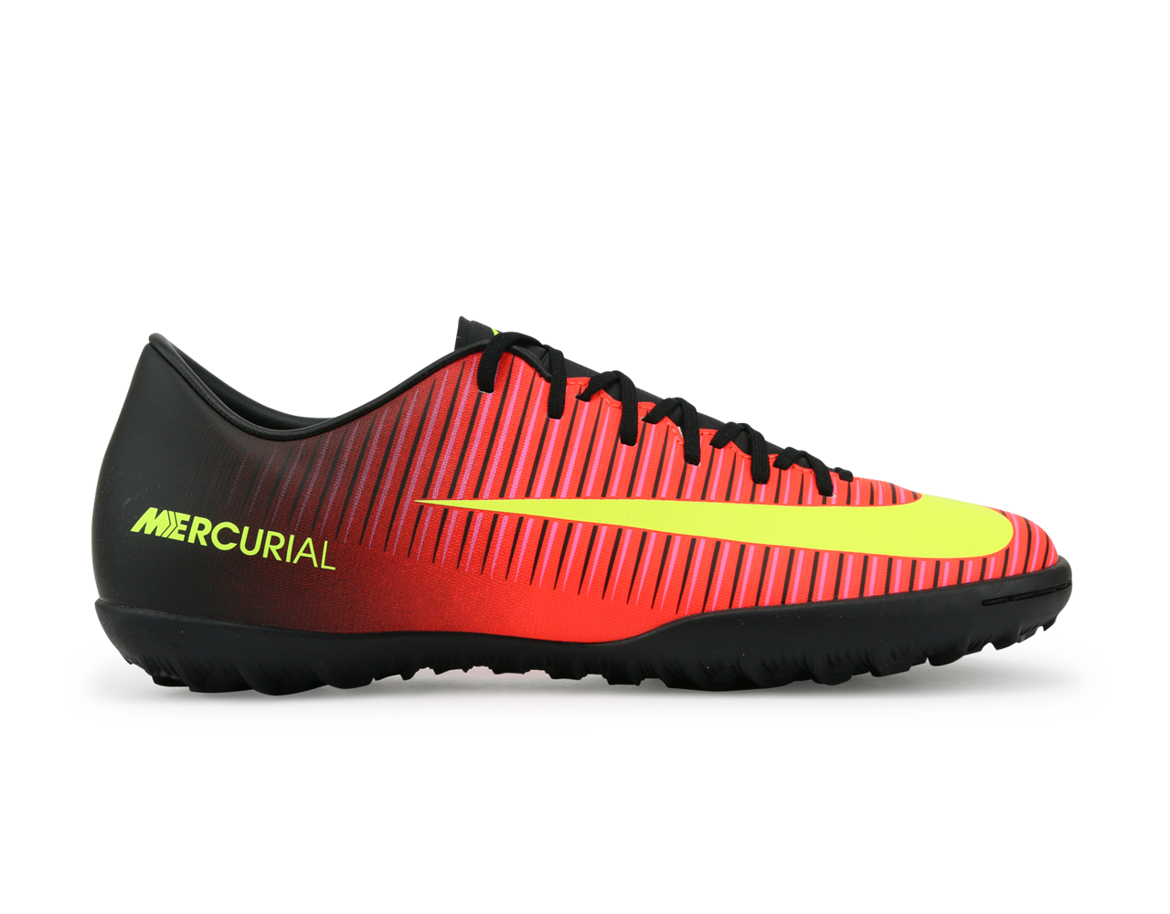 Nike Men's Mercurial Victory VI Turf Scocer Shoes Total Crimson/Volt Black/Pink Blast
