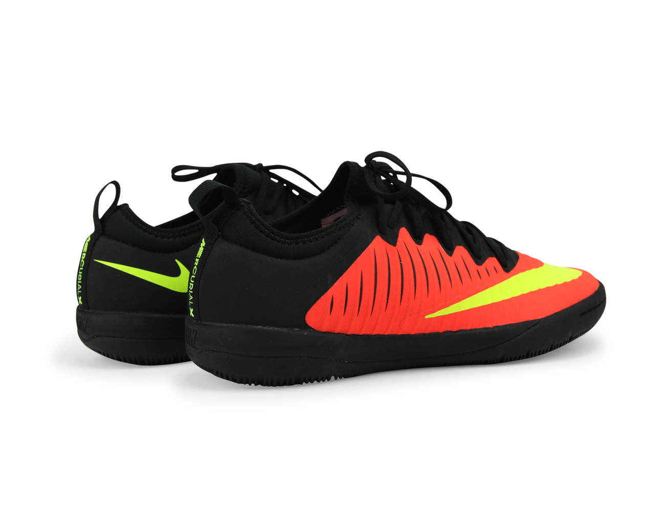Nike Men's MercurialX Finale II Indoor Soccer Shoes Total Crimson/Volt/Pink