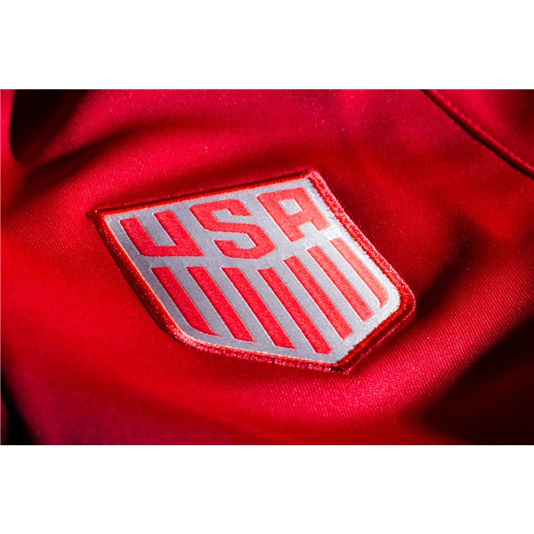 Nike Men's USA N98 Track Jacket Gym Red/Metalic Silver