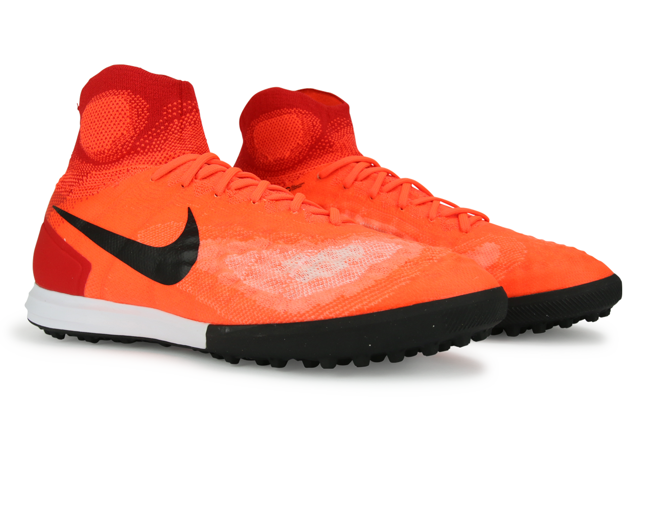 Nike Men's MagistaX Proximo II Turf Soccer Shoes Total Crimson/Black/University Red