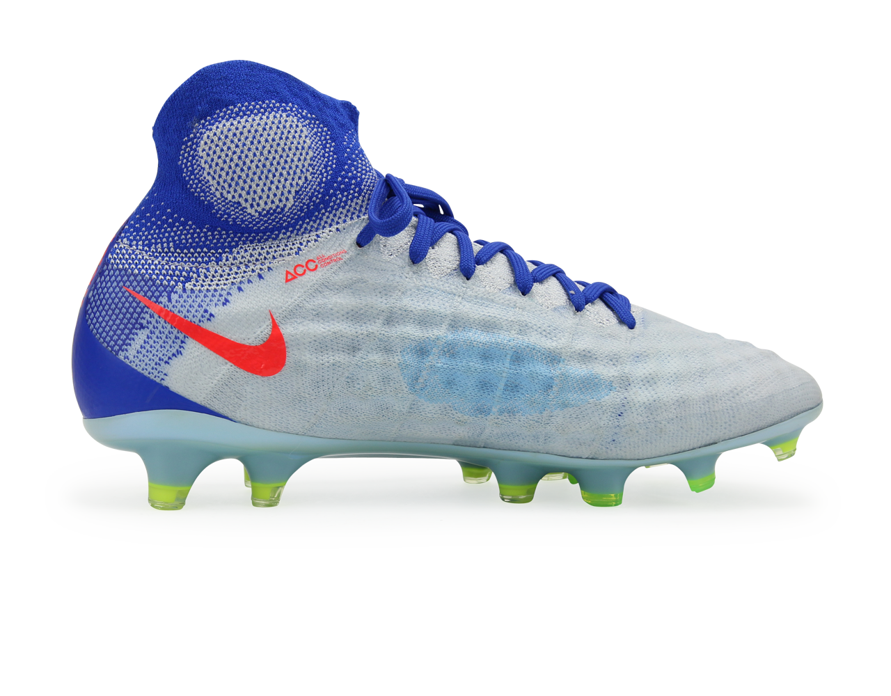 Nike Women's Magista Obra II FG White/Bright Crimson/Racer Blue