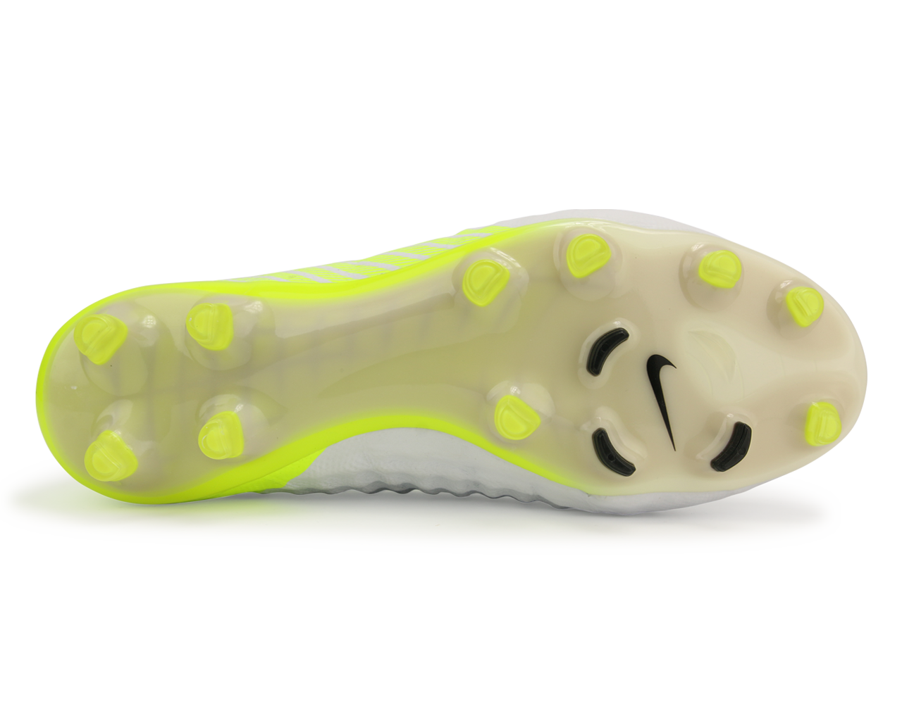 Nike Men's Magista Obra II FG White/Black/Volt/Pure Platinum