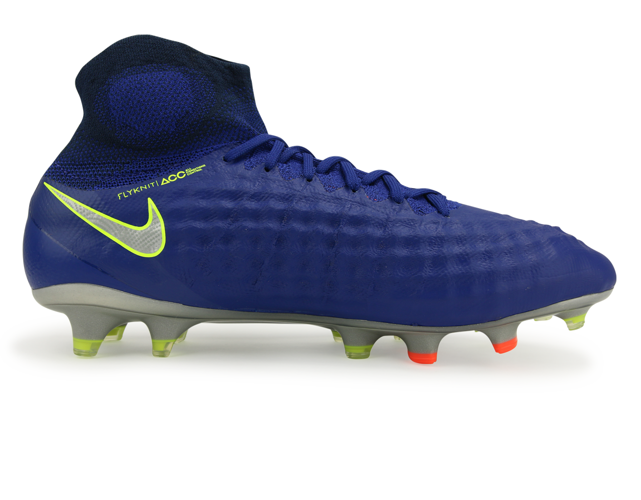 Nike Men's Magista Obra II FG Deep Royal/Chrome/Total Crismson
