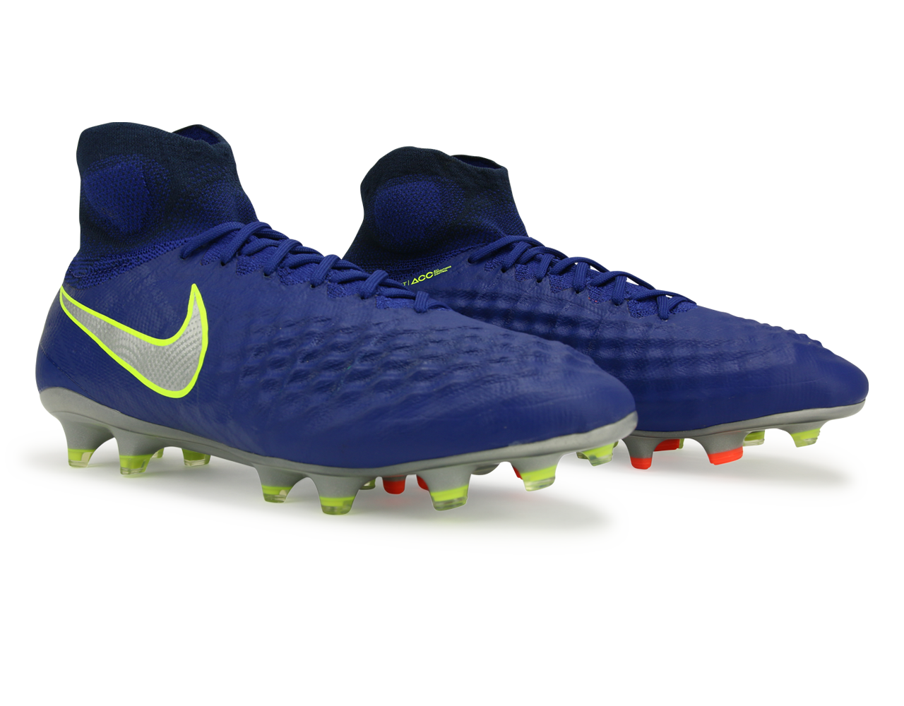 Nike Men's Magista Obra II FG Deep Royal/Chrome/Total Crismson