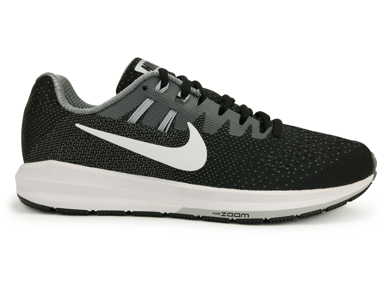 Nike Women's Air Zoom Structure Running Shoes Black/Cool Grey