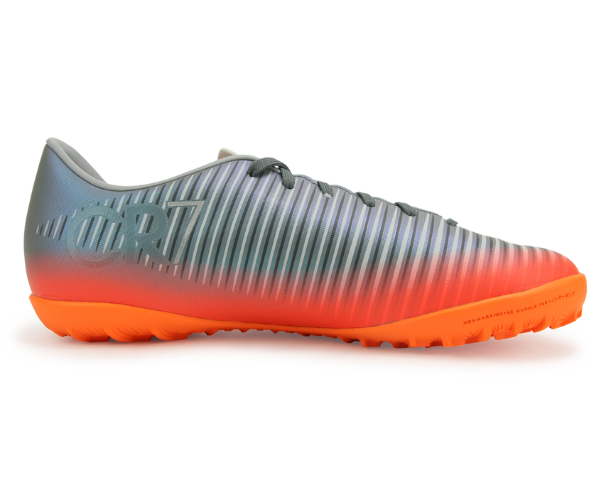 Nike Kids MercurialX Victory VI CR7 Dynamic Fit Turf Soccer Shoes Cool Grey/Metalic Hematite/Wolf Grey