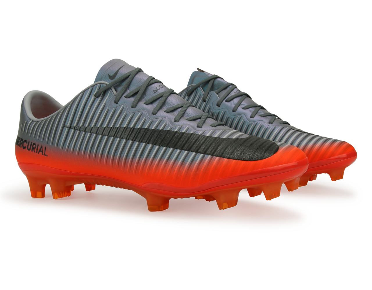 Nike Men's Mercurial Vapor XI CR7 FG Cool Grey/Metallic Hematite/Wolf Grey