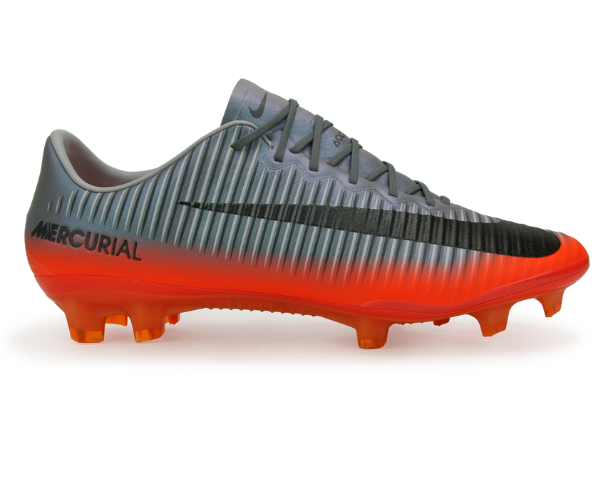 Nike Men's Mercurial Vapor XI CR7 FG Cool Grey/Metallic Hematite/Wolf Grey