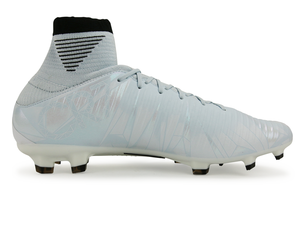Nike Men's Mercurial Veloce III Dynamic Fit CR7 FG Blue Tint/Black/White