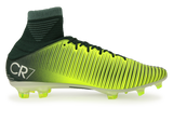 Nike Men's Mercurial Veloce III DF CR7 FG Seaweed/Volt/Hasta/White