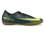 Nike Men's MercurialX Victory VI CR7 Indoor Soccer Shoes Seaweed/Volt/Hasta/White