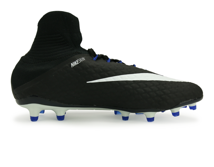 Nike Men's Hypervenom Phatal III Dynamic Fit FG Black/White/Game Royal