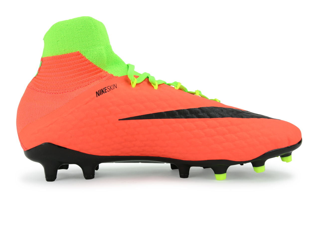 Nike Men's Hypervenom Phatal III Dynamic Fit FG Electric Green/Black/Hyper Orange