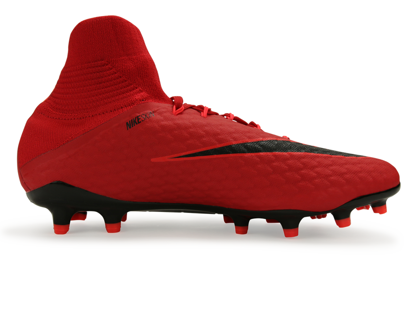 Nike Men's Hypervenom Phatal III Dynamic Fit FG University Red/Black