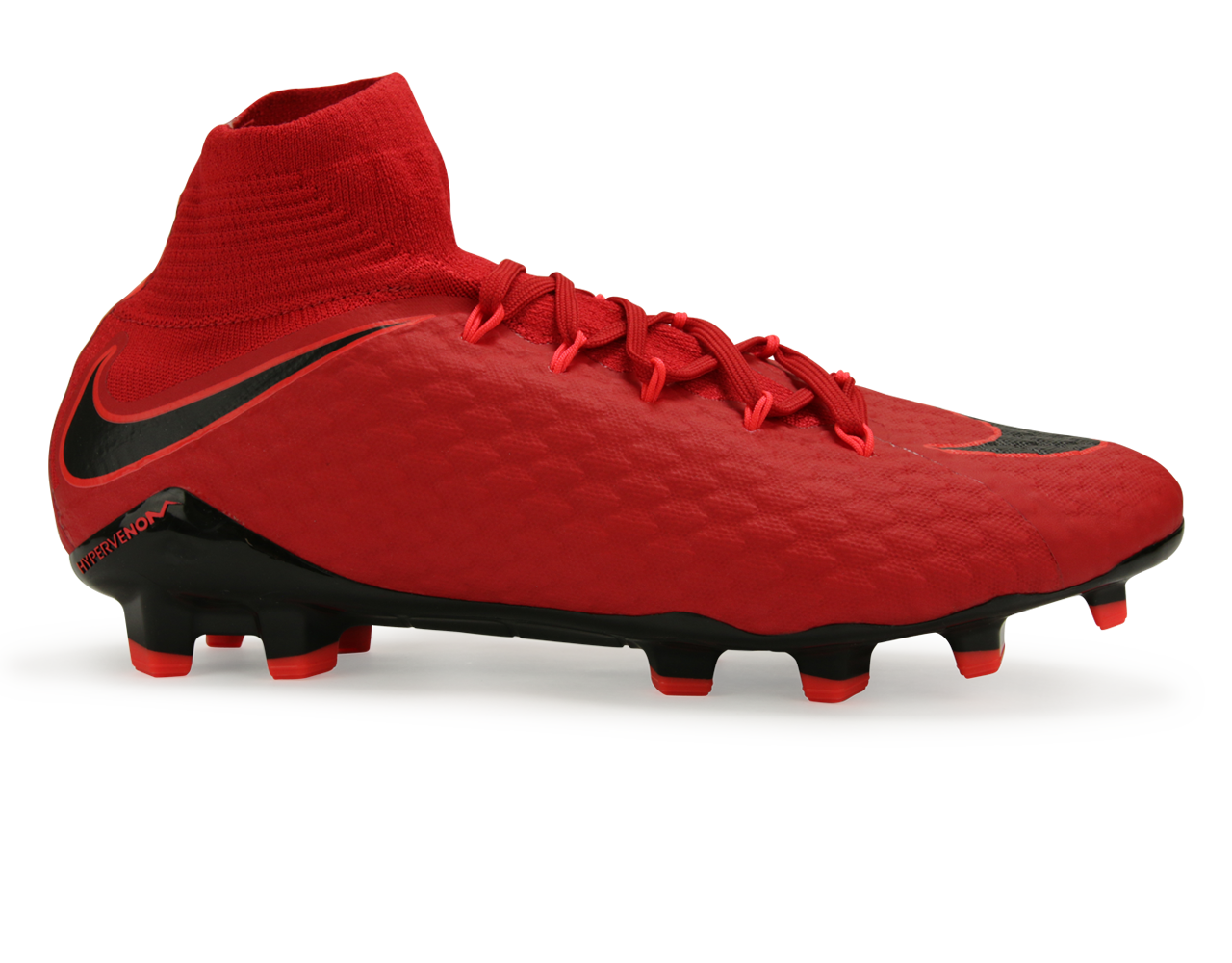 Nike Men's Hypervenom Phatal III Dynamic Fit FG University Red/Black