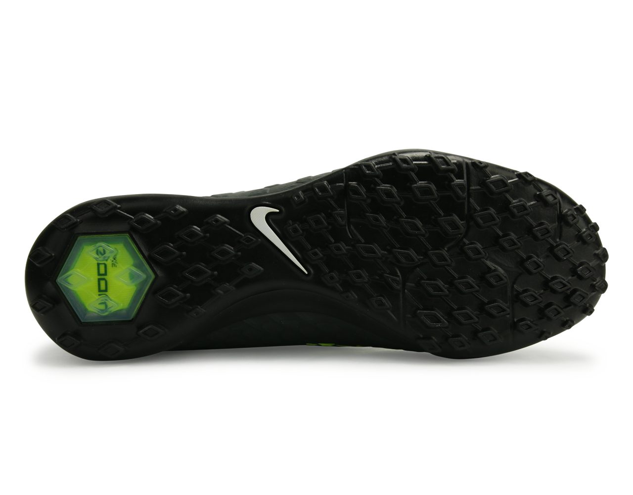 Nike Men's Hypervenom Proximo II Dynamic Fit Turf Soccer Shoes Black/Volt/Dark Grey/Wolf Grey