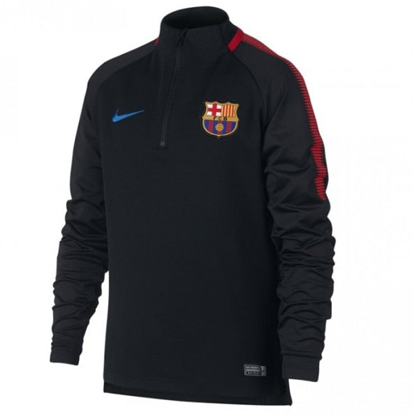 Nike Kids FC Barcelona Squad Top Black/University Red/Soar