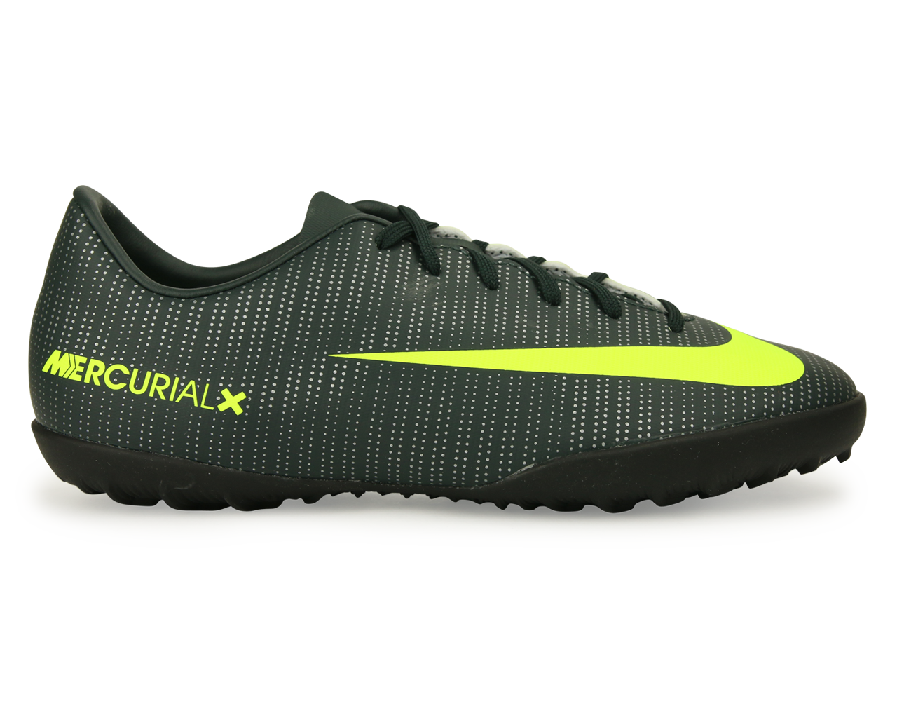 Nike Kids MercurialX Victory VI CR7 Turf Soccer Shoes Seaweed/Volt/Hasta/White