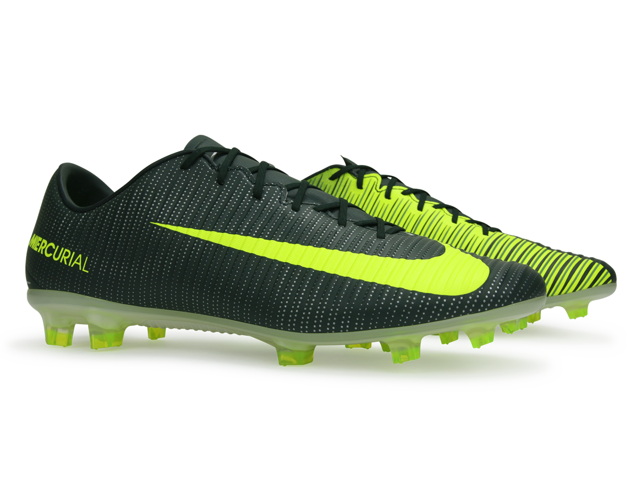 Nike Men's Mercurial Veloce VI CR7 FG Seaweed/Volt/Whte